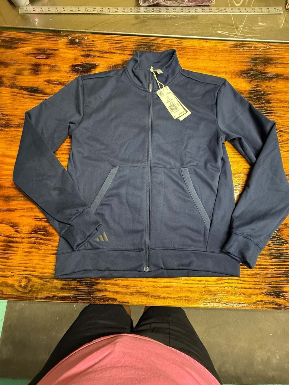 Adidas Cold.Rdy Jacket Size S womens Collegiate Navy Athletic